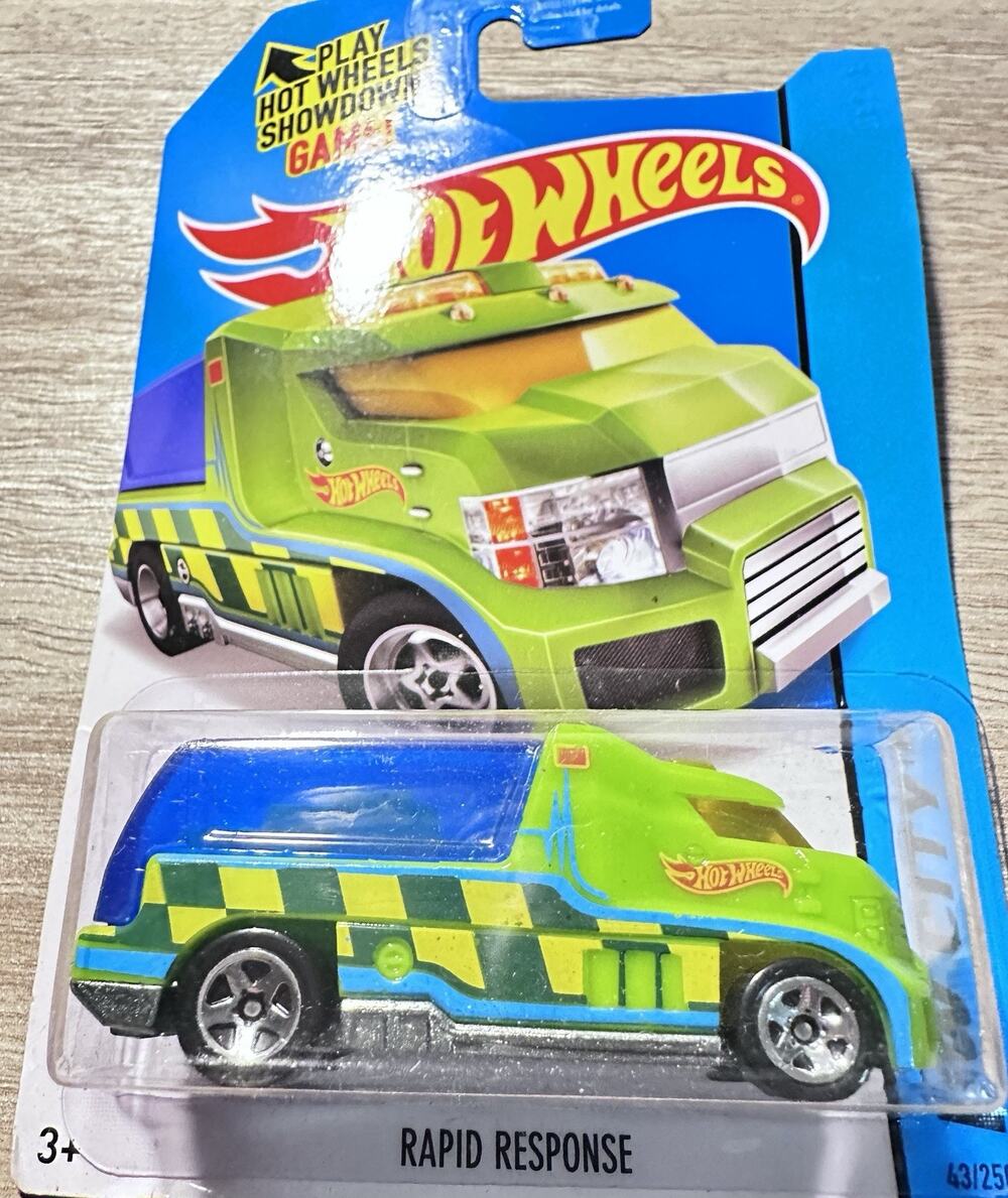 2014 Hot Wheels New Models Rapid Response HW City New H11